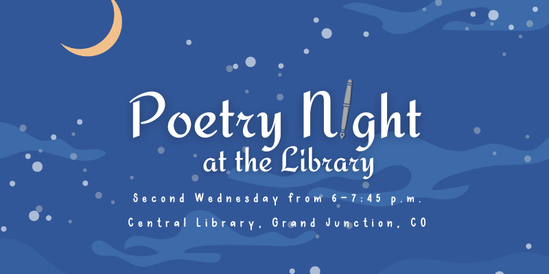 Poetry Night at the Library, Grand Junction, CO